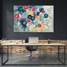 Winter Flowers I by Silvia Vassileva on GIANT ART - pink floral