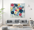 Winter Flowers II by Silvia Vassileva on GIANT ART - grey floral