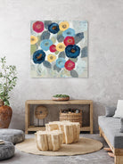 Winter Flowers II by Silvia Vassileva on GIANT ART - grey floral