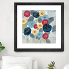 Winter Flowers II by Silvia Vassileva on GIANT ART - grey floral