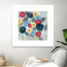 Winter Flowers II by Silvia Vassileva on GIANT ART - grey floral