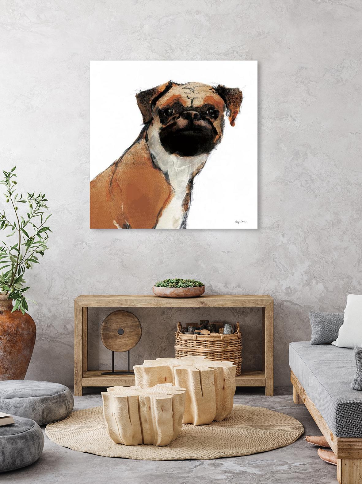 Orpheus Watercolor by Avery Tillmon on GIANT ART - brown animals