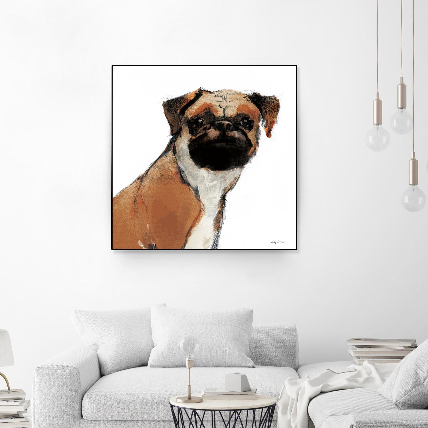 Orpheus Watercolor by Avery Tillmon on GIANT ART - brown animals