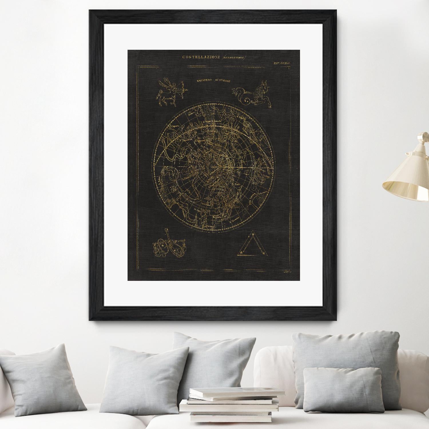 Costellazioni I by Portfolio on GIANT ART - grey maps