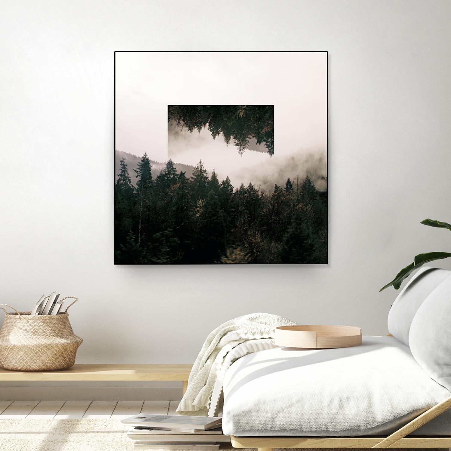 Reflected Landscape I by Laura Marshall on GIANT ART - white photo art