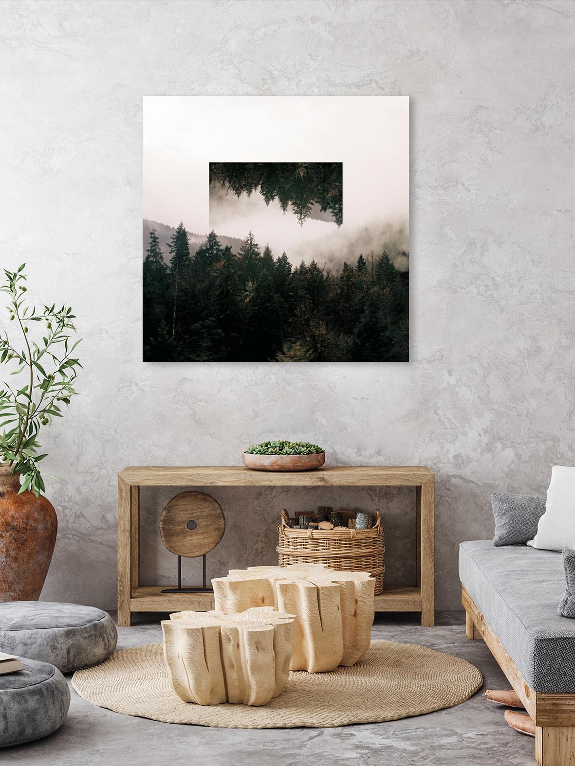 Reflected Landscape I by Laura Marshall on GIANT ART - white photo art