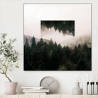 Reflected Landscape I by Laura Marshall on GIANT ART - white photo art