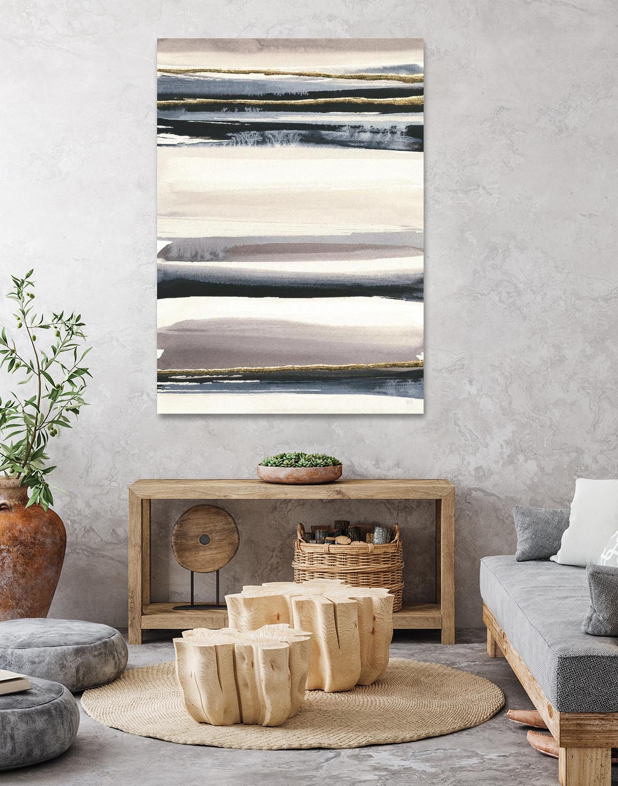 Gilded Grey III by Chris Paschke on GIANT ART - multi abstract abstract