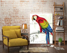 Parrot Botanique II by Portfolio on GIANT ART - red animal oiseau