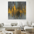 Black and Gold Abstract by Danhui Nai on GIANT ART - multi abstract abstract