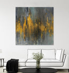 Black and Gold Abstract by Danhui Nai on GIANT ART - multi abstract abstract