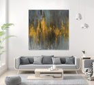 Black and Gold Abstract by Danhui Nai on GIANT ART - multi abstract abstract