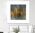 Black and Gold Abstract by Danhui Nai on GIANT ART - multi abstract abstract