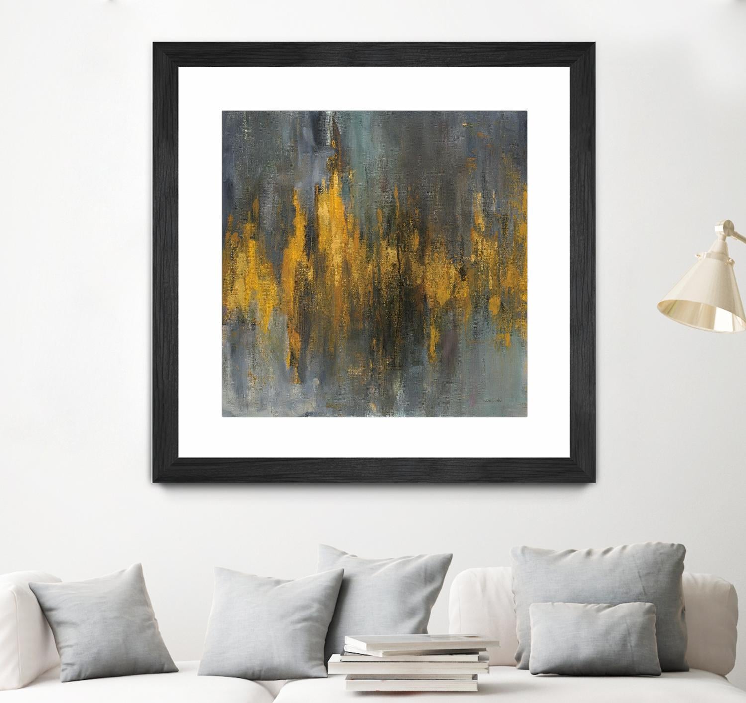 Black and Gold Abstract by Danhui Nai on GIANT ART - multi abstract abstract