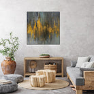 Black and Gold Abstract by Danhui Nai on GIANT ART - multi abstract abstract