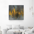 Black and Gold Abstract by Danhui Nai on GIANT ART - multi abstract abstract