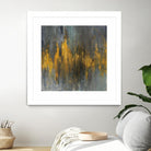 Black and Gold Abstract by Danhui Nai on GIANT ART - multi abstract abstract