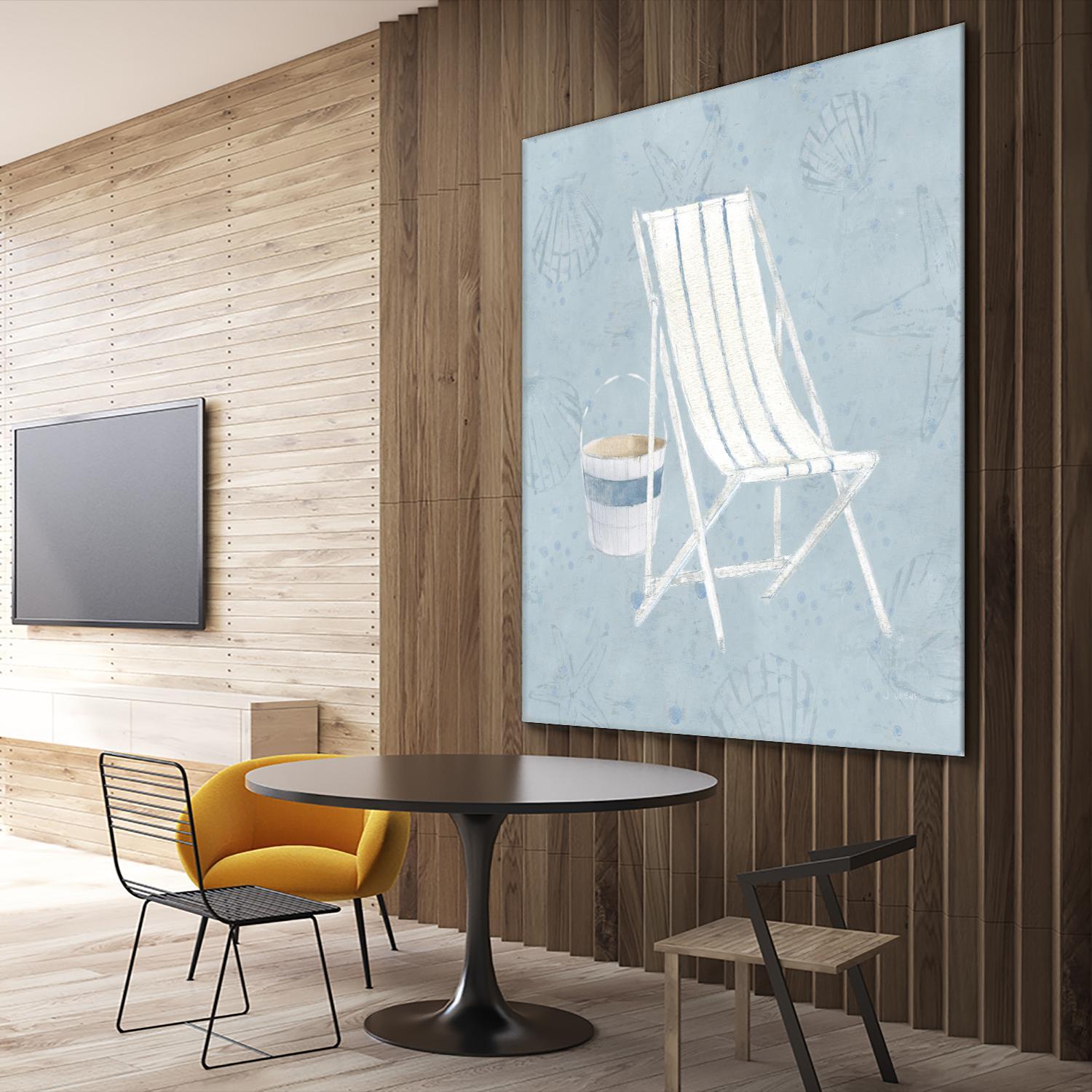 Serene Seaside III by James Wiens on GIANT ART - multi coastal & nautical beach