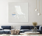 Serene Seaside III Tan by James Wiens on GIANT ART - multi coastal & nautical beach