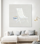 Serene Seaside III Tan by James Wiens on GIANT ART - multi coastal & nautical beach
