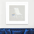 Serene Seaside III Tan by James Wiens on GIANT ART - multi coastal & nautical beach