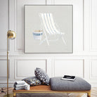 Serene Seaside III Tan by James Wiens on GIANT ART - multi coastal & nautical beach