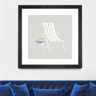 Serene Seaside III Tan by James Wiens on GIANT ART - multi coastal & nautical beach