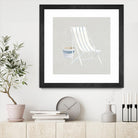 Serene Seaside III Tan by James Wiens on GIANT ART - multi coastal & nautical beach