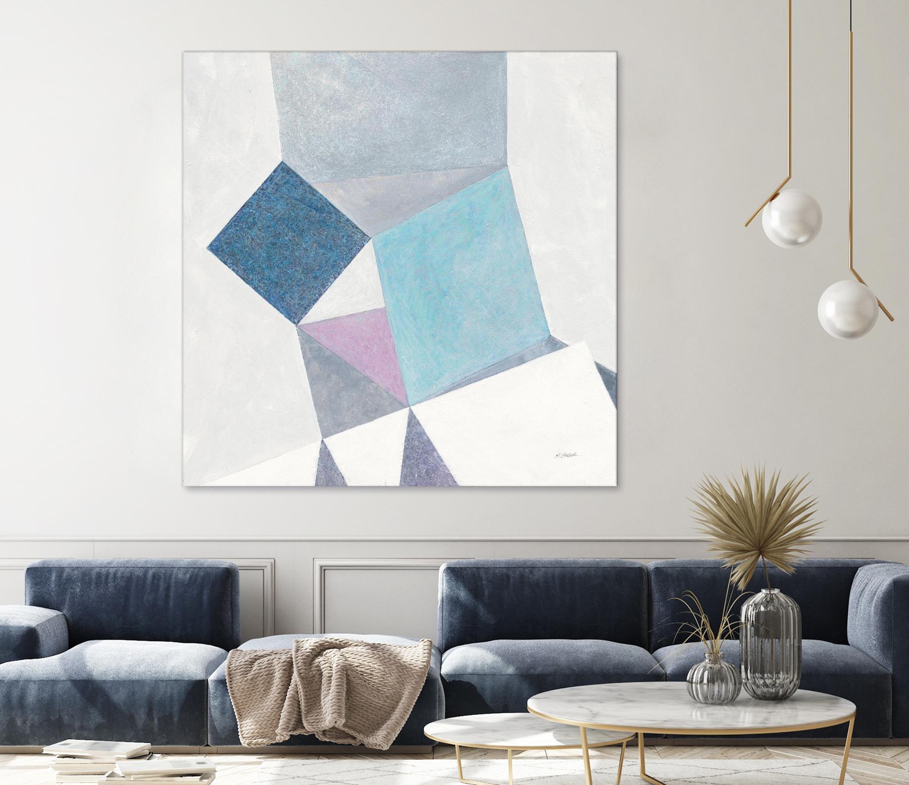 Bay Bridge V1 by Terri Burris on GIANT ART - whites & creams abstract abstract