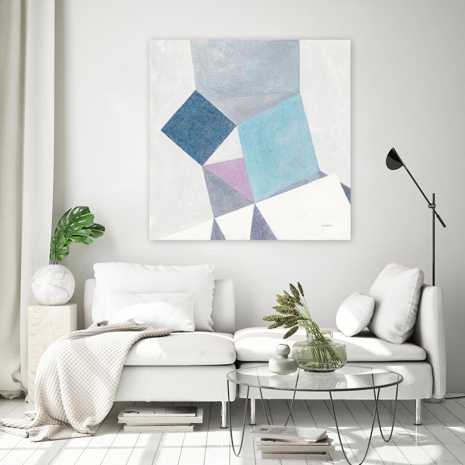 Bay Bridge V1 by Terri Burris on GIANT ART - whites & creams abstract abstract