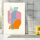 Boardwalk by Mike Schick on GIANT ART - multi abstract abstract