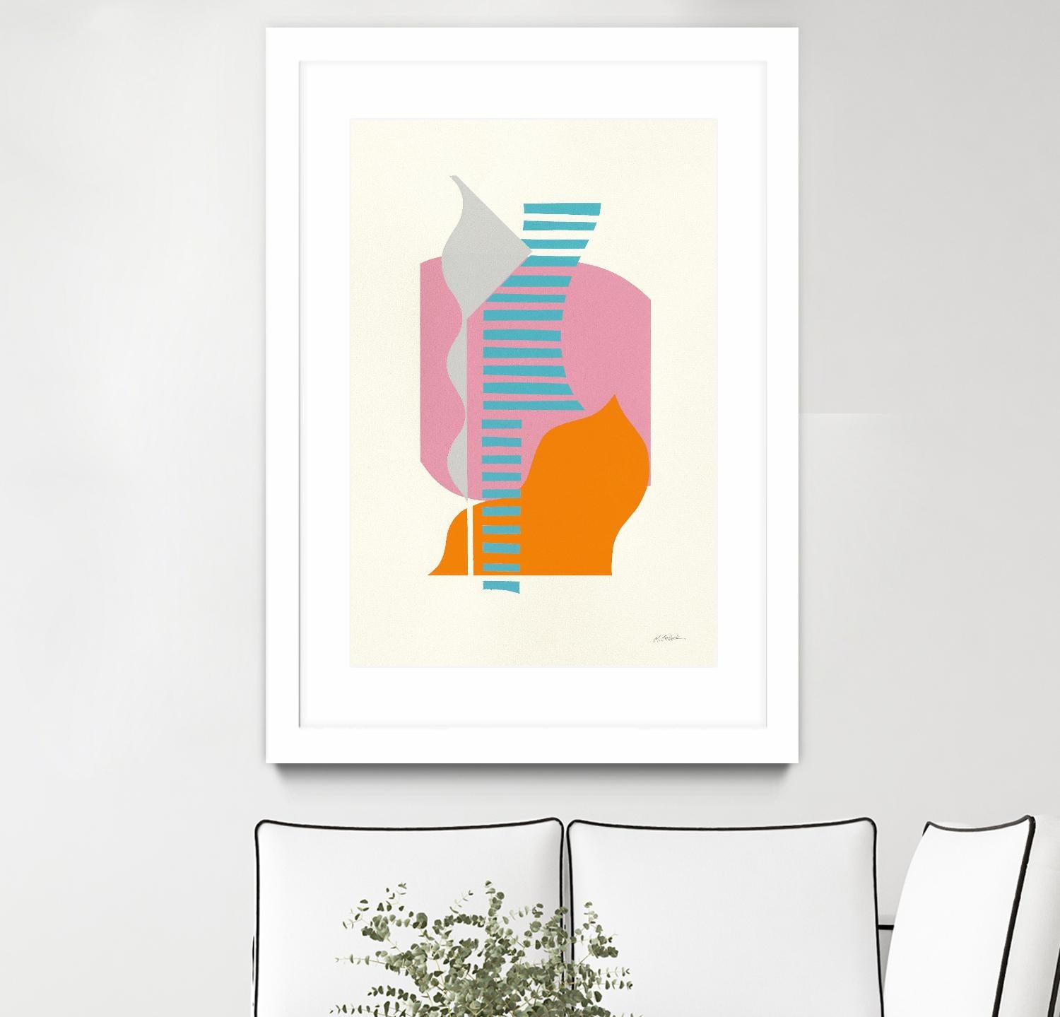 Boardwalk by Mike Schick on GIANT ART - multi abstract abstract