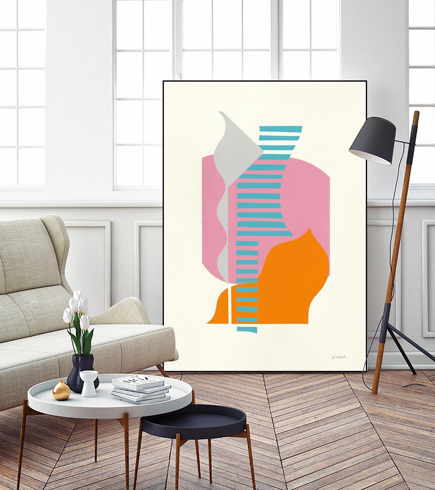 Boardwalk by Mike Schick on GIANT ART - multi abstract abstract