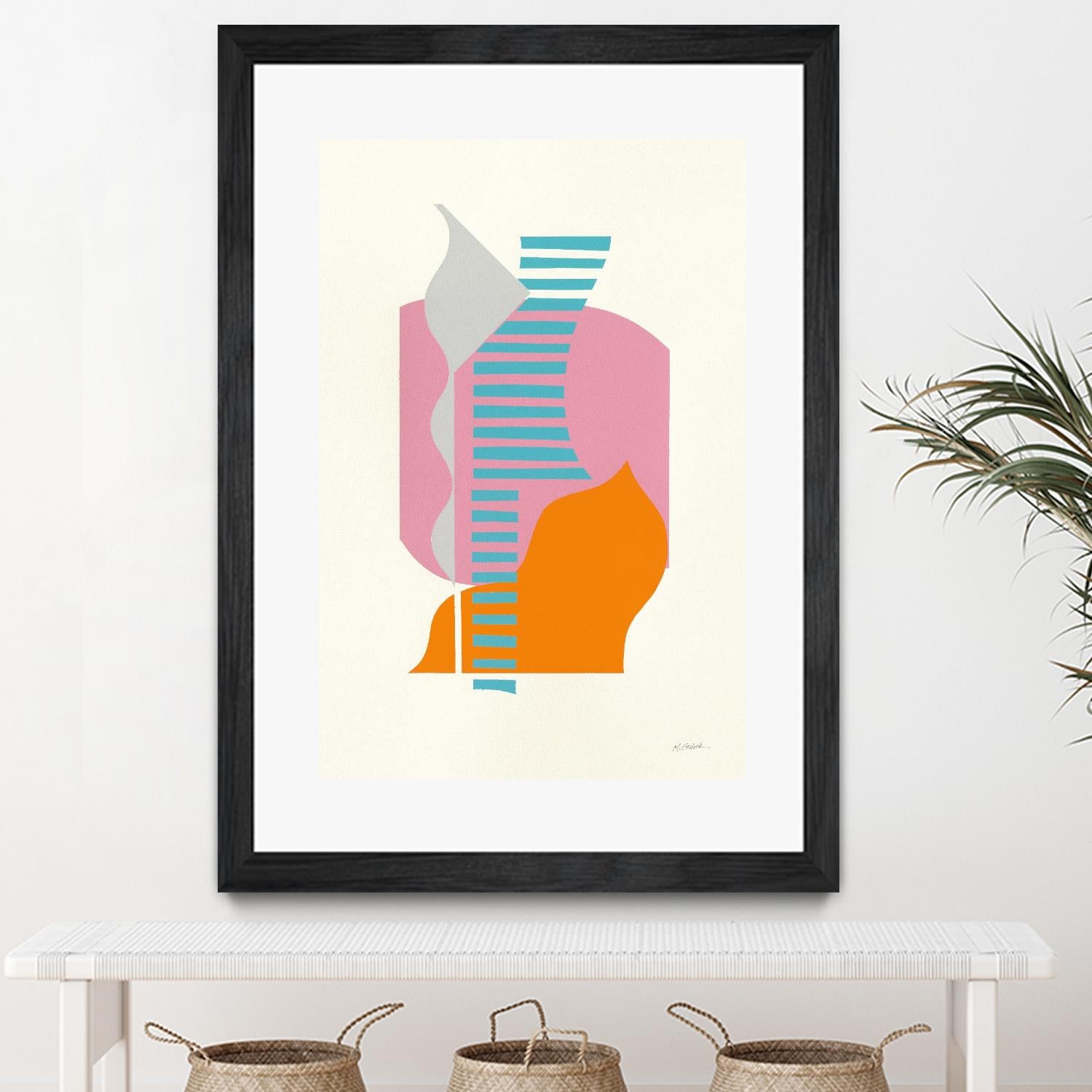 Boardwalk by Mike Schick on GIANT ART - multi abstract abstract