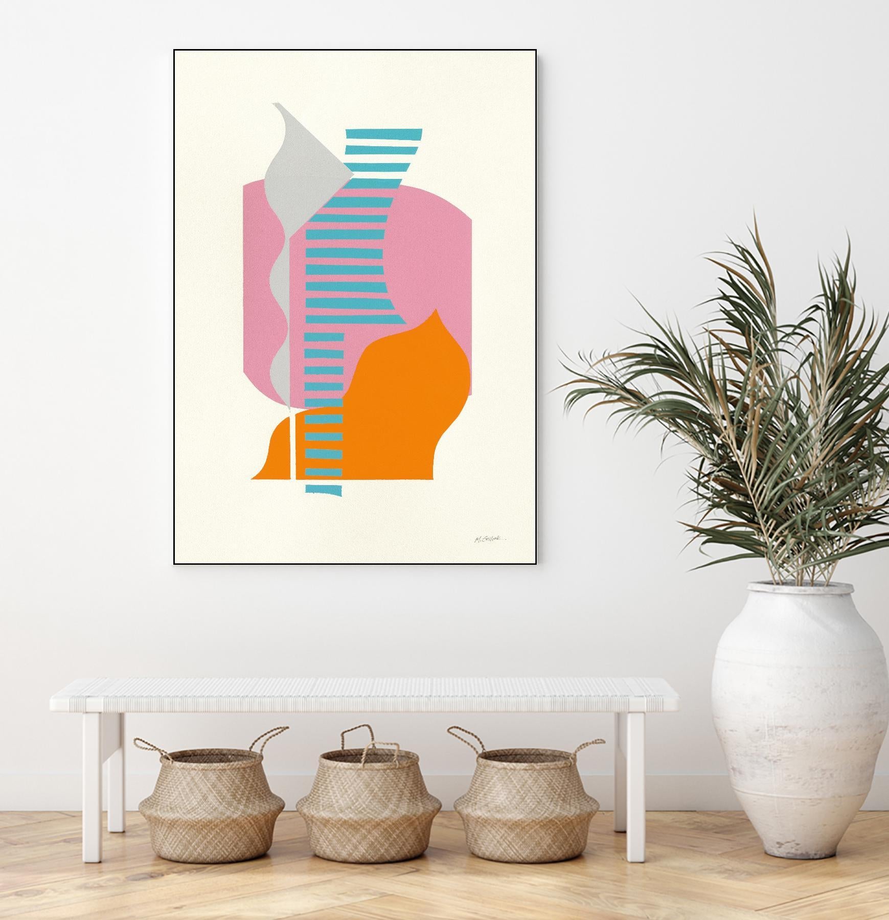 Boardwalk by Mike Schick on GIANT ART - multi abstract abstract