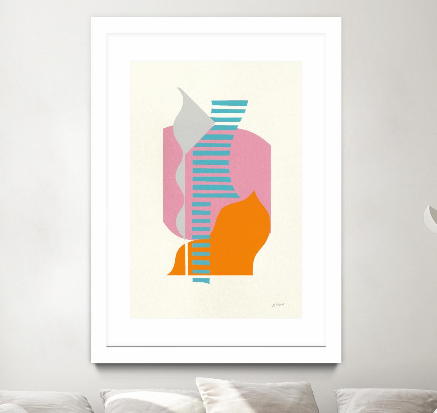 Boardwalk by Mike Schick on GIANT ART - multi abstract abstract