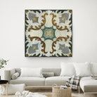 Old World Tile I by Silvia Vassileva on GIANT ART - multi abstract abstract