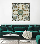 Old World Tile I by Silvia Vassileva on GIANT ART - multi abstract abstract