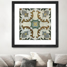 Old World Tile I by Silvia Vassileva on GIANT ART - multi abstract abstract