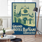 Travel Poster III by Wild Apple on GIANT ART - architecture adventure