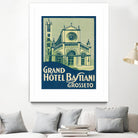 Travel Poster III by Wild Apple on GIANT ART - architecture adventure