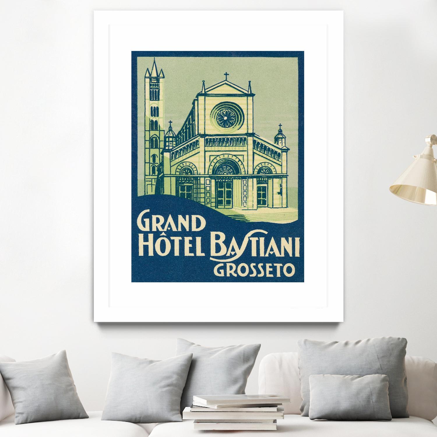 Travel Poster III by Wild Apple on GIANT ART - architecture adventure