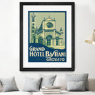 Travel Poster III by Wild Apple on GIANT ART - architecture adventure