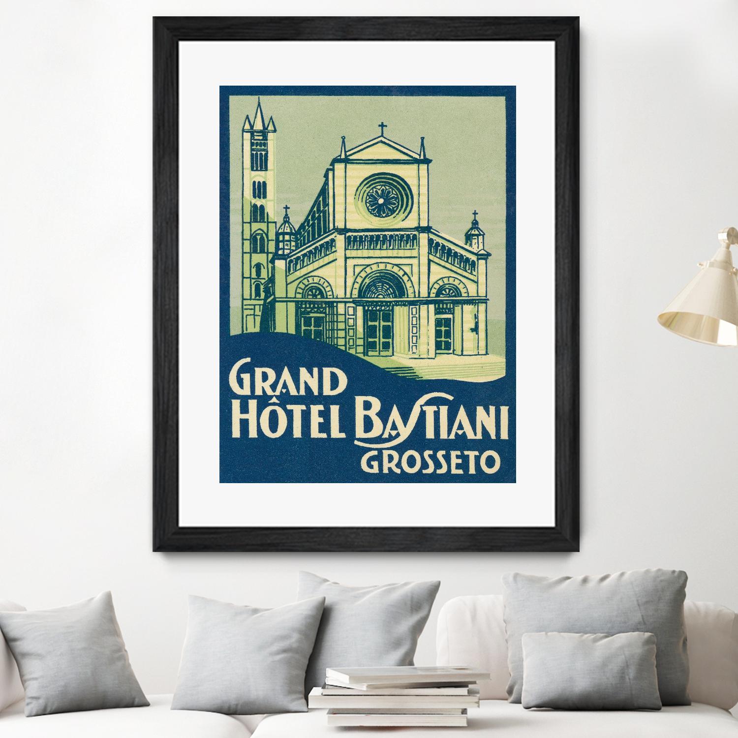 Travel Poster III by Wild Apple on GIANT ART - architecture adventure