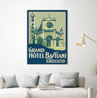 Travel Poster III by Wild Apple on GIANT ART - architecture adventure