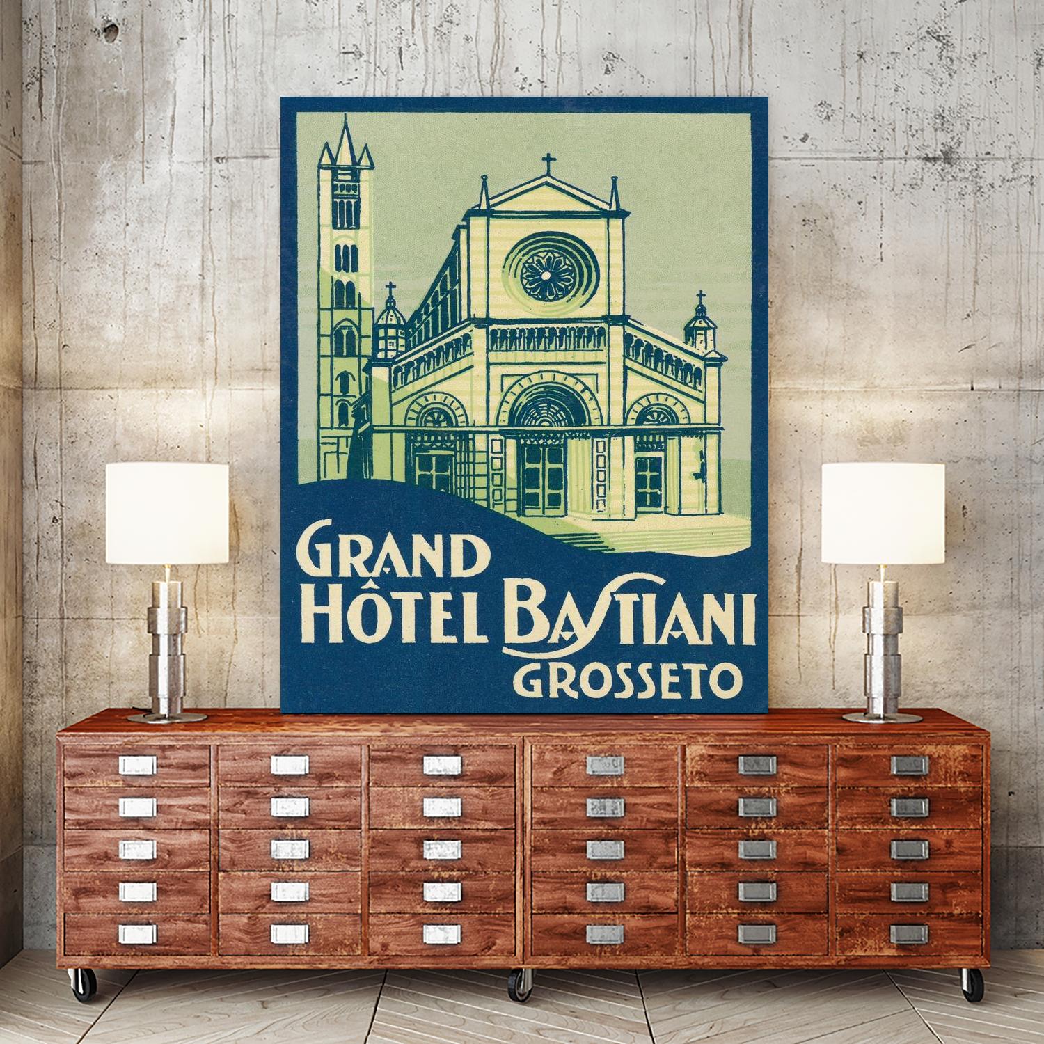 Travel Poster III by Wild Apple on GIANT ART - architecture adventure