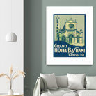 Travel Poster III by Wild Apple on GIANT ART - architecture adventure