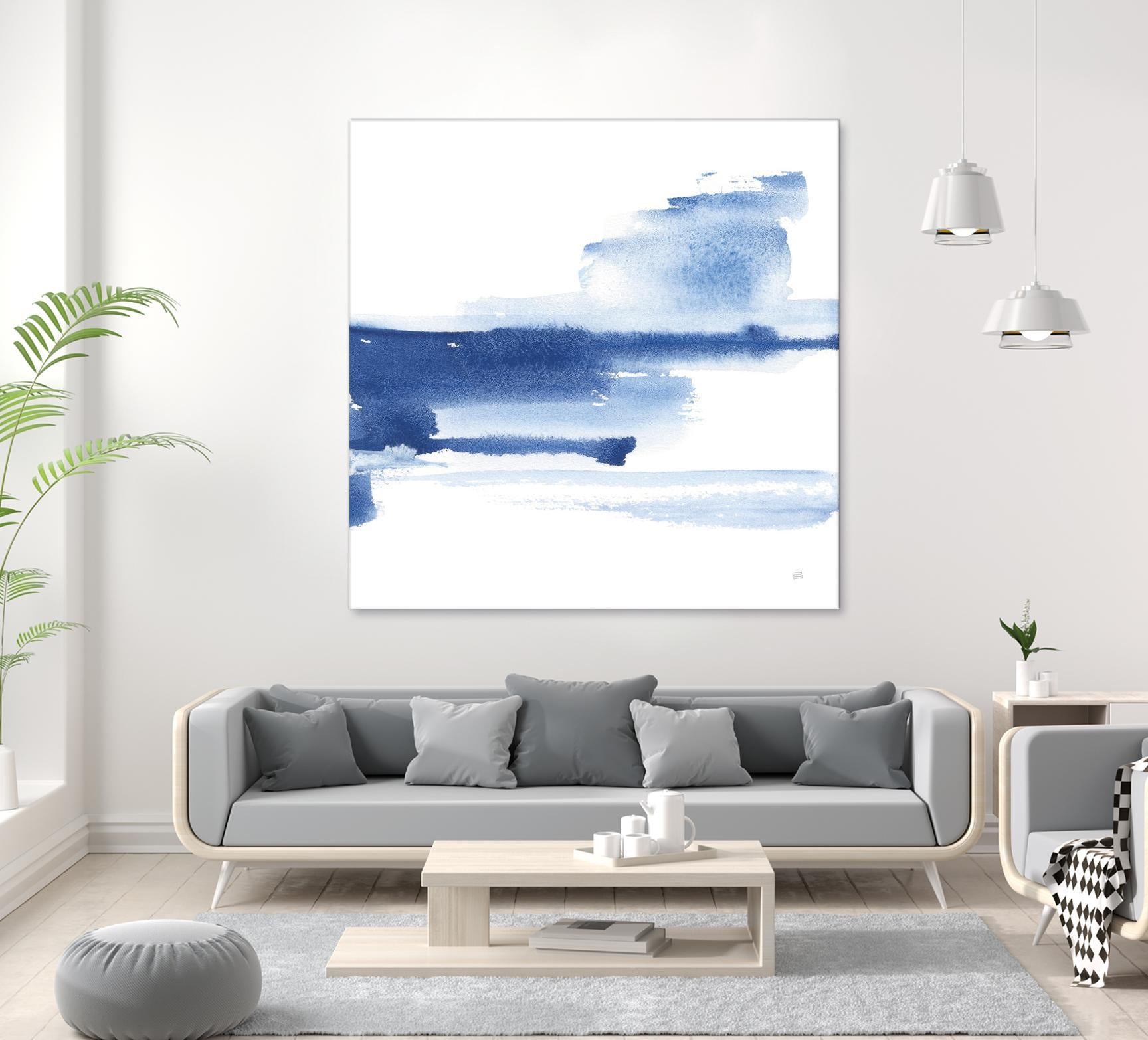 Classic Blue III by Chris Paschke on GIANT ART - abstract abstract