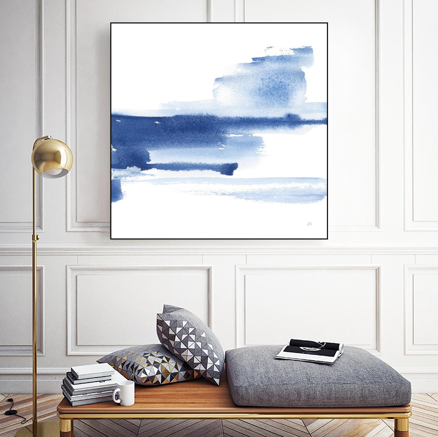 Classic Blue III by Chris Paschke on GIANT ART - abstract abstract