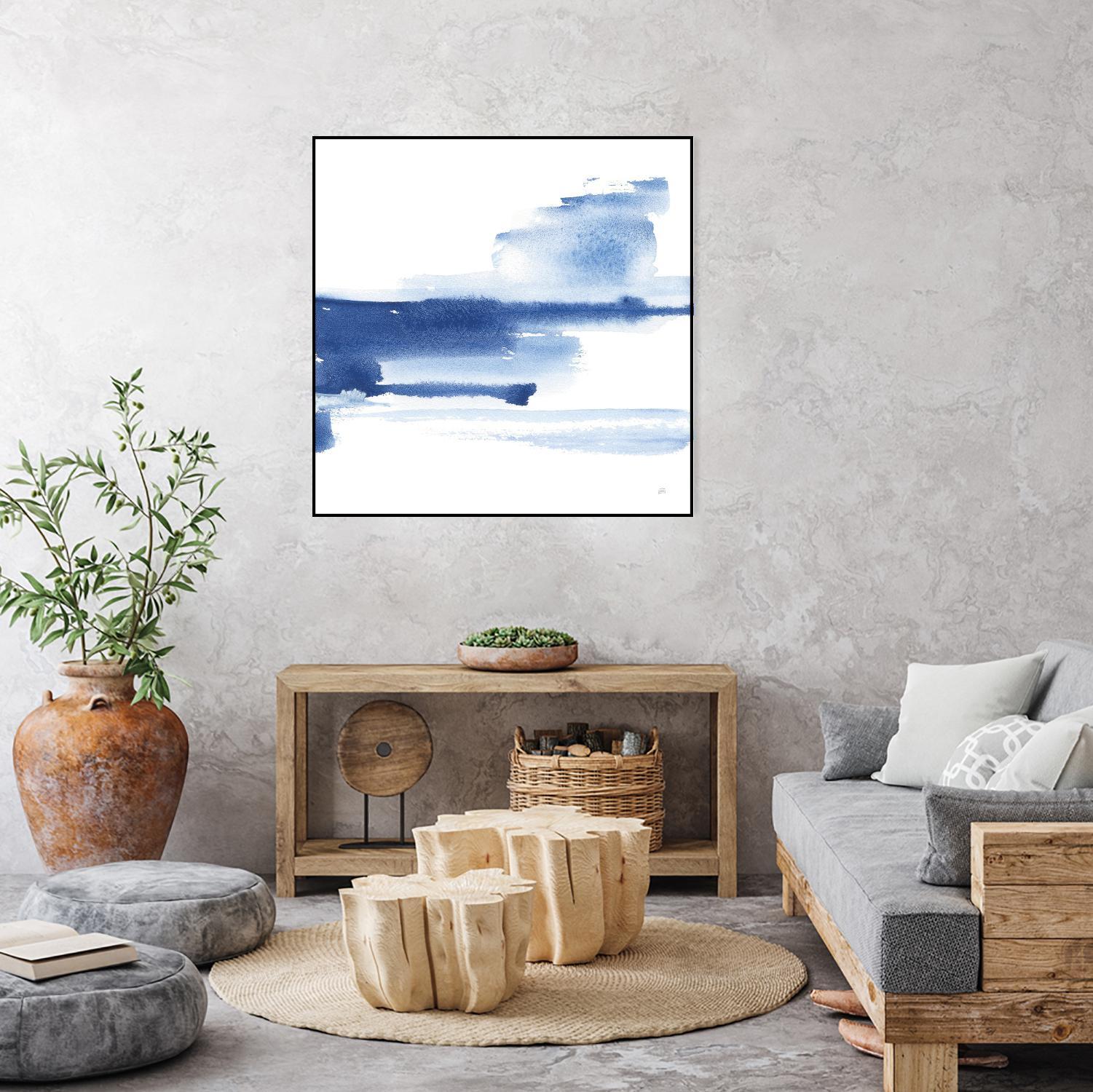 Classic Blue III by Chris Paschke on GIANT ART - abstract abstract